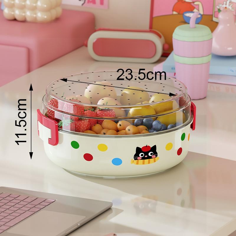 Rotatable fruit tray