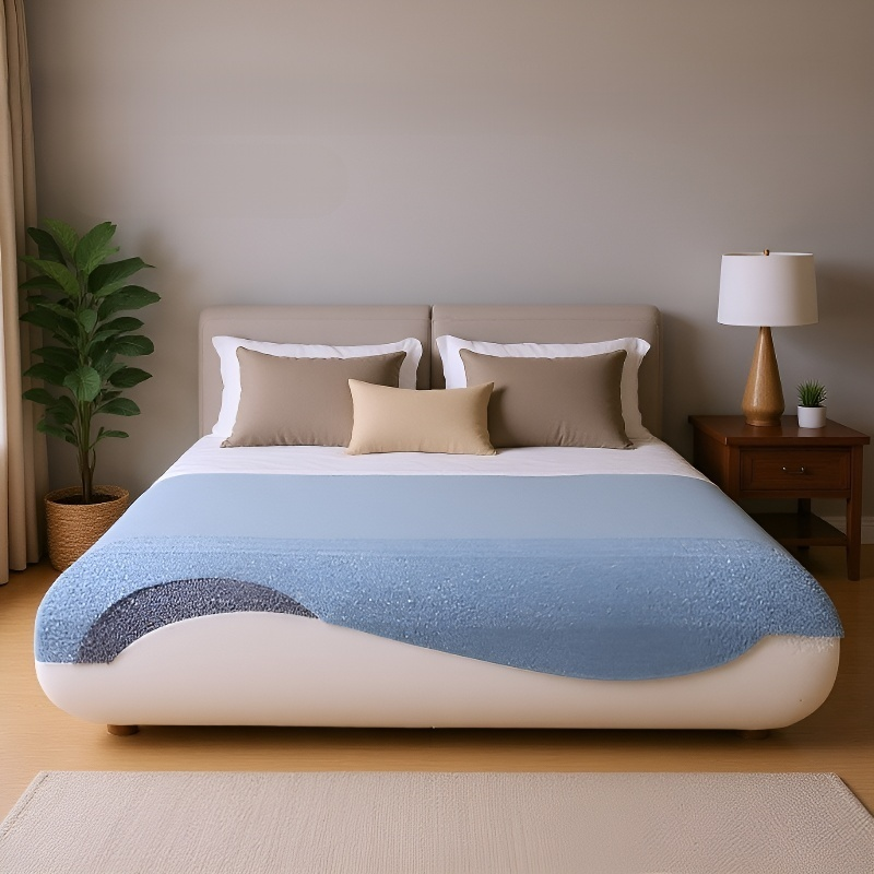 Detalle del núcleo doble en almohada ortopédica