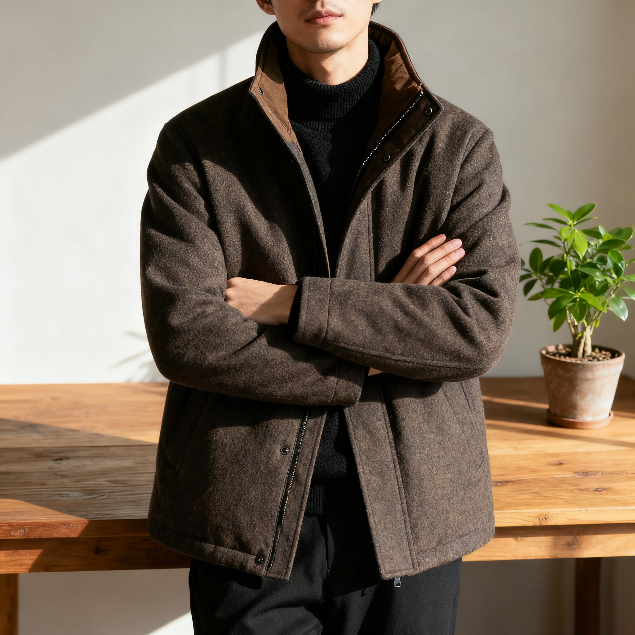 メンズショートジャケット