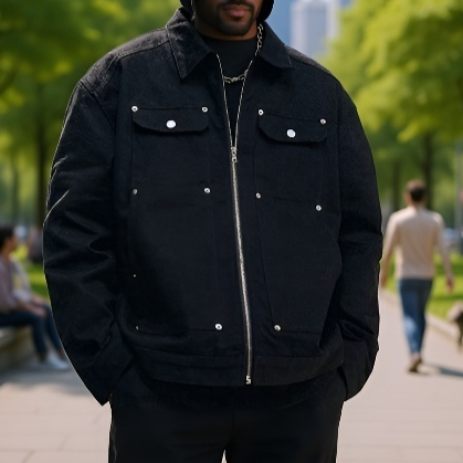 남녀 헤비 재킷 캐주얼 톱 징 데님 코트 재킷 패치 집업 데님 코트