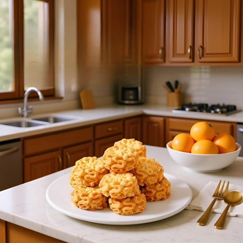 수제 바다소금 버터 쿠키 진열