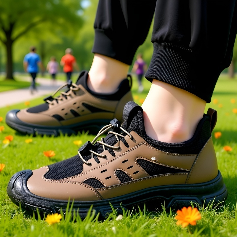 부드러운 바닥의 편안한 등산 운동 캐주얼 신발