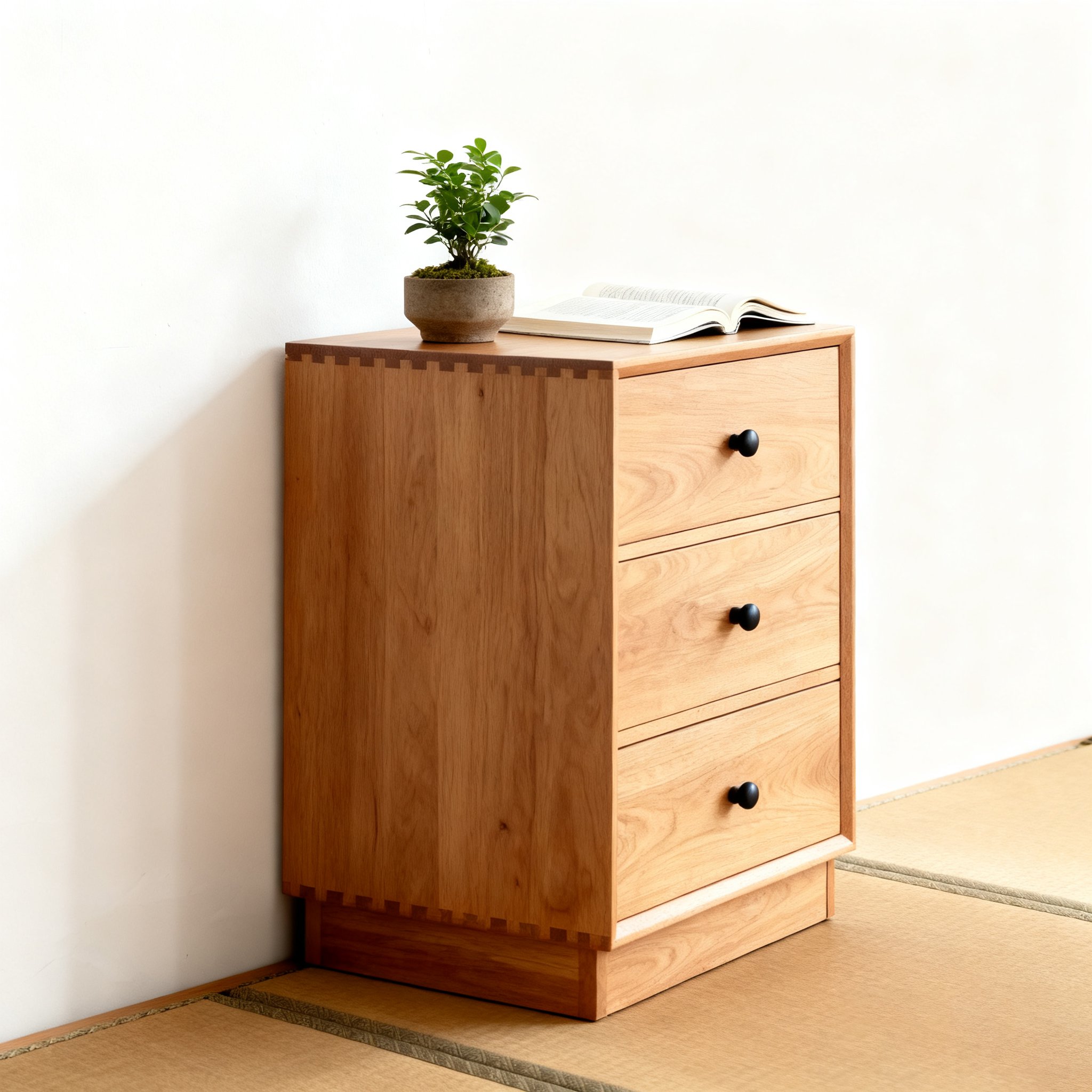 ナチュラルウッドキャビネット