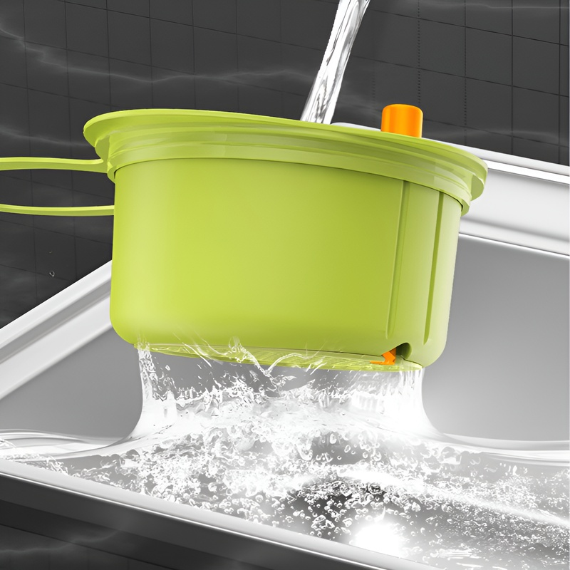 キッチン用ワンプッシュ水切りバスケット