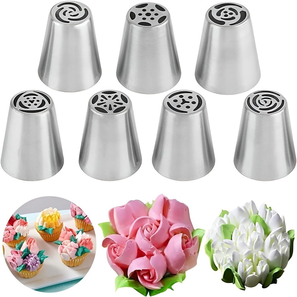 Piping nozzle and butter piping tool set 