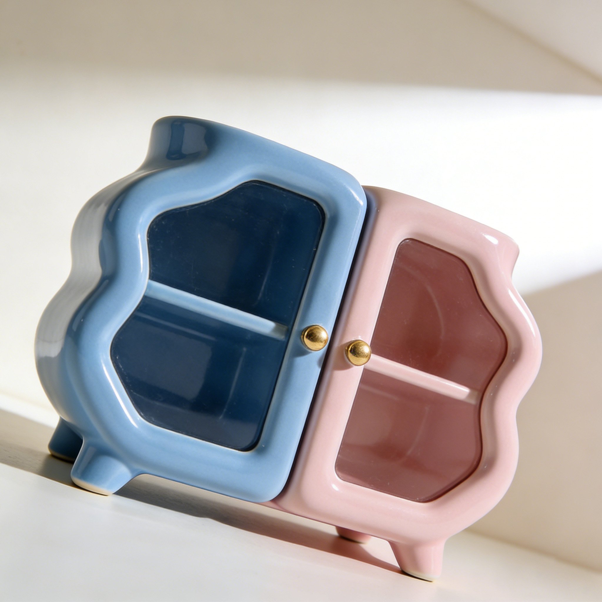 모던한 디자인의 다기능 거실 수납장