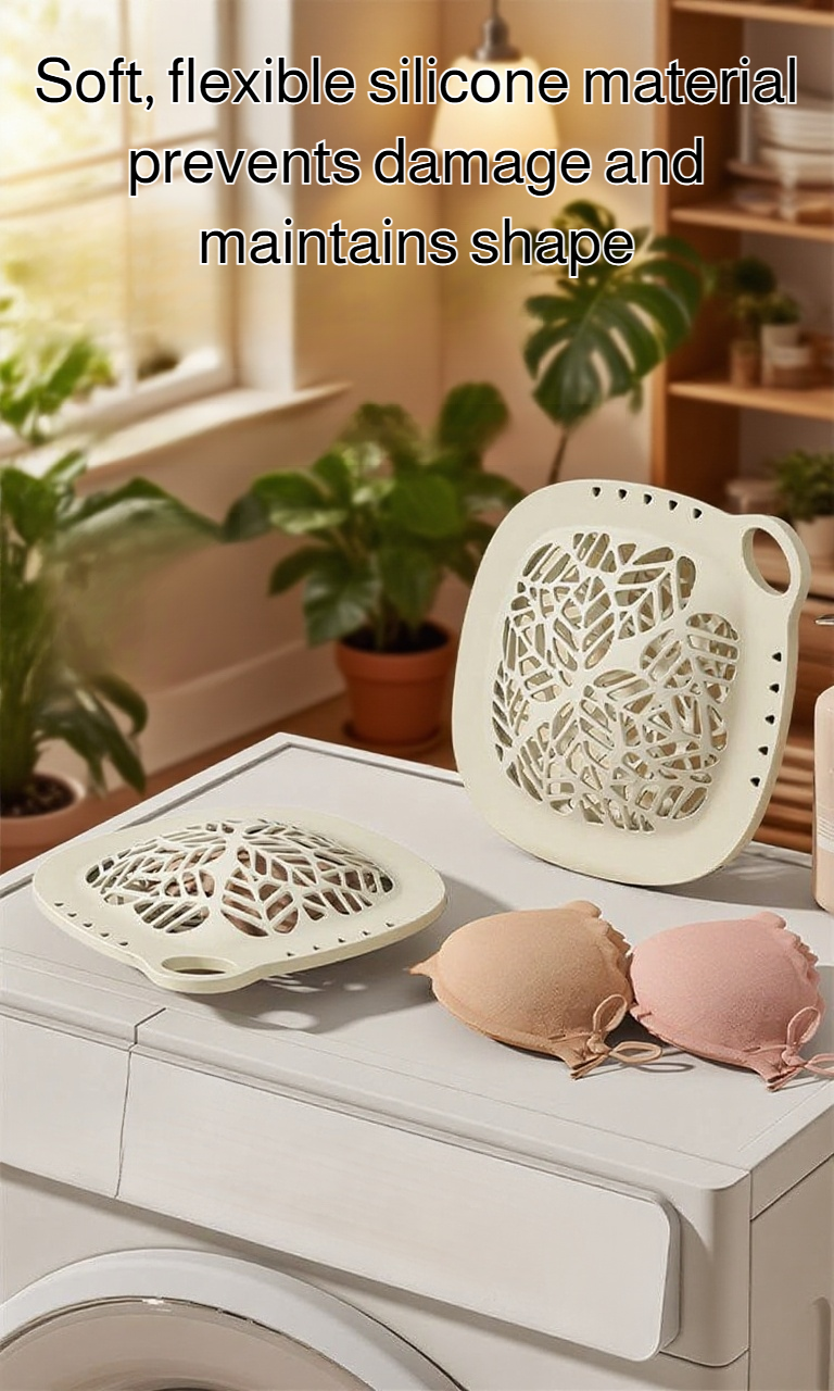 Silicone underwear cleaning bag for delicate laundry