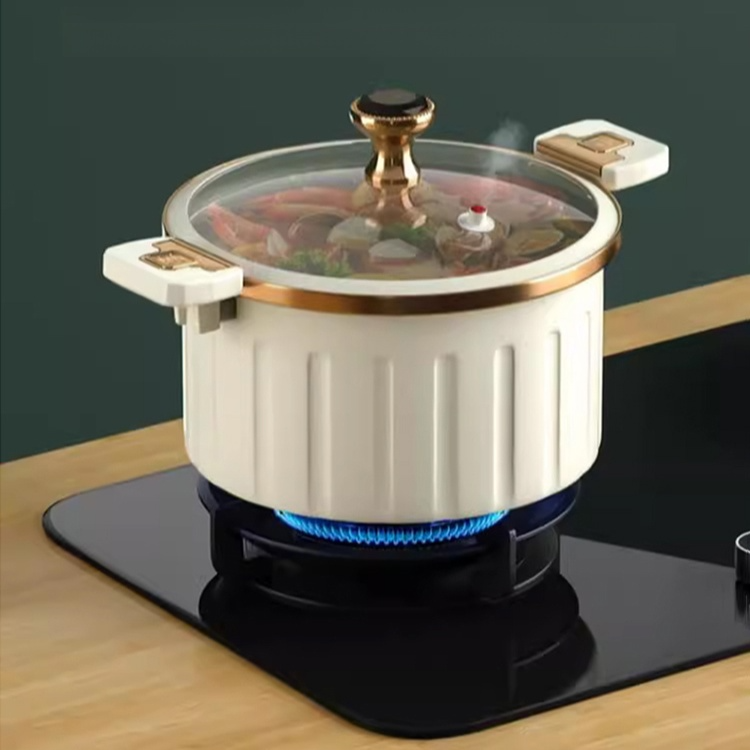 현대 다용도냄비 스텐냄비 미압냄비 조리냄비 두꺼운찌개 법랑냄비