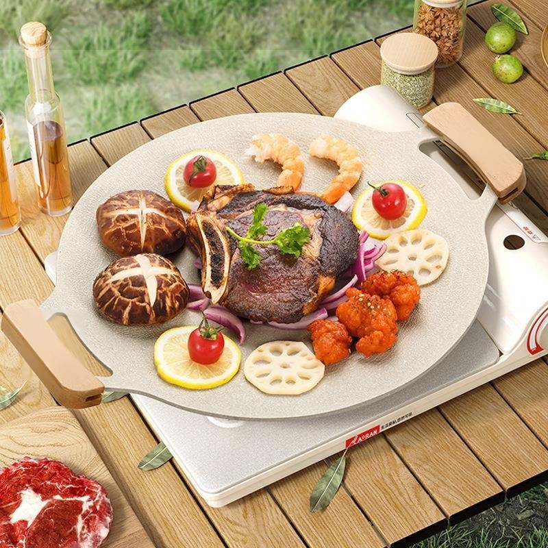 鉄板焼きポータブルガスグリルパン