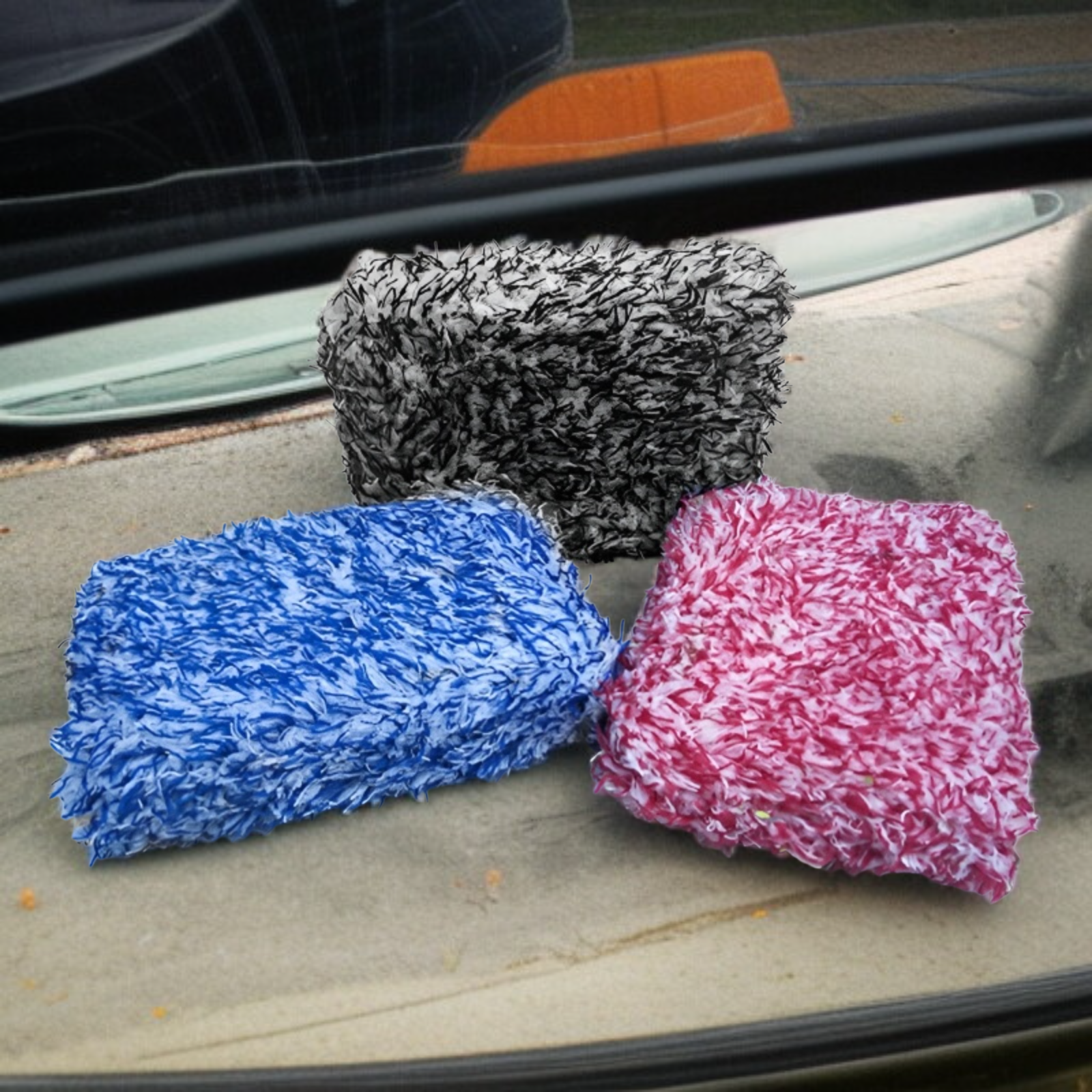 ฟองน้ำล้างรถเนื้อนุ่ม