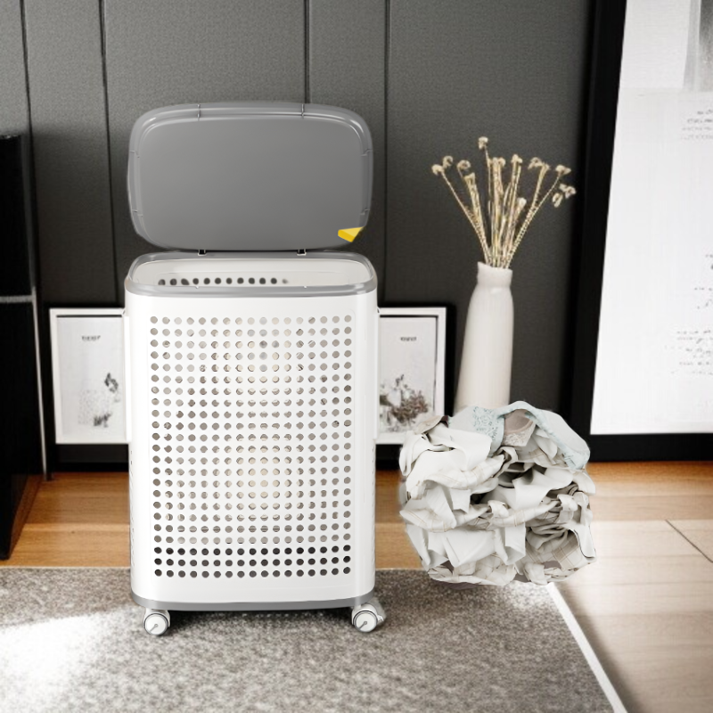 新しいスタイルの汚れた服バスケット家庭用超大容量秋と冬汚れた服バスケット浴室の衣類収納バスケット浴室の洗濯バスケット