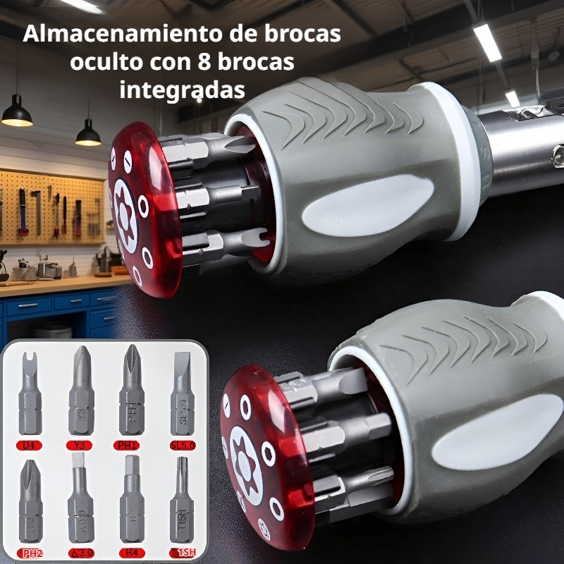 Set de destornilladores universal con tornillos multifunción