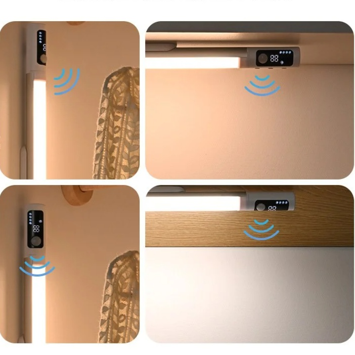 Lámpara de escritorio con sensor LED