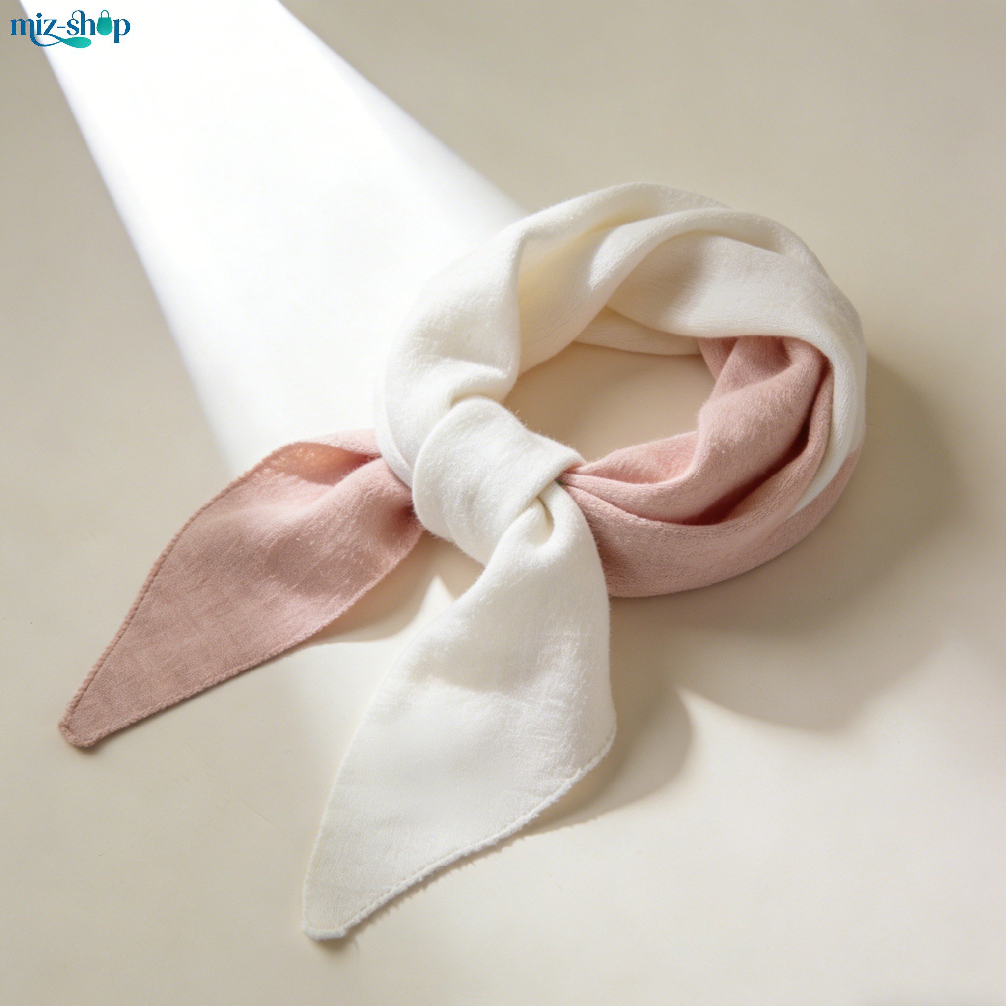 Cotton and linen scarves (2 pieces)
