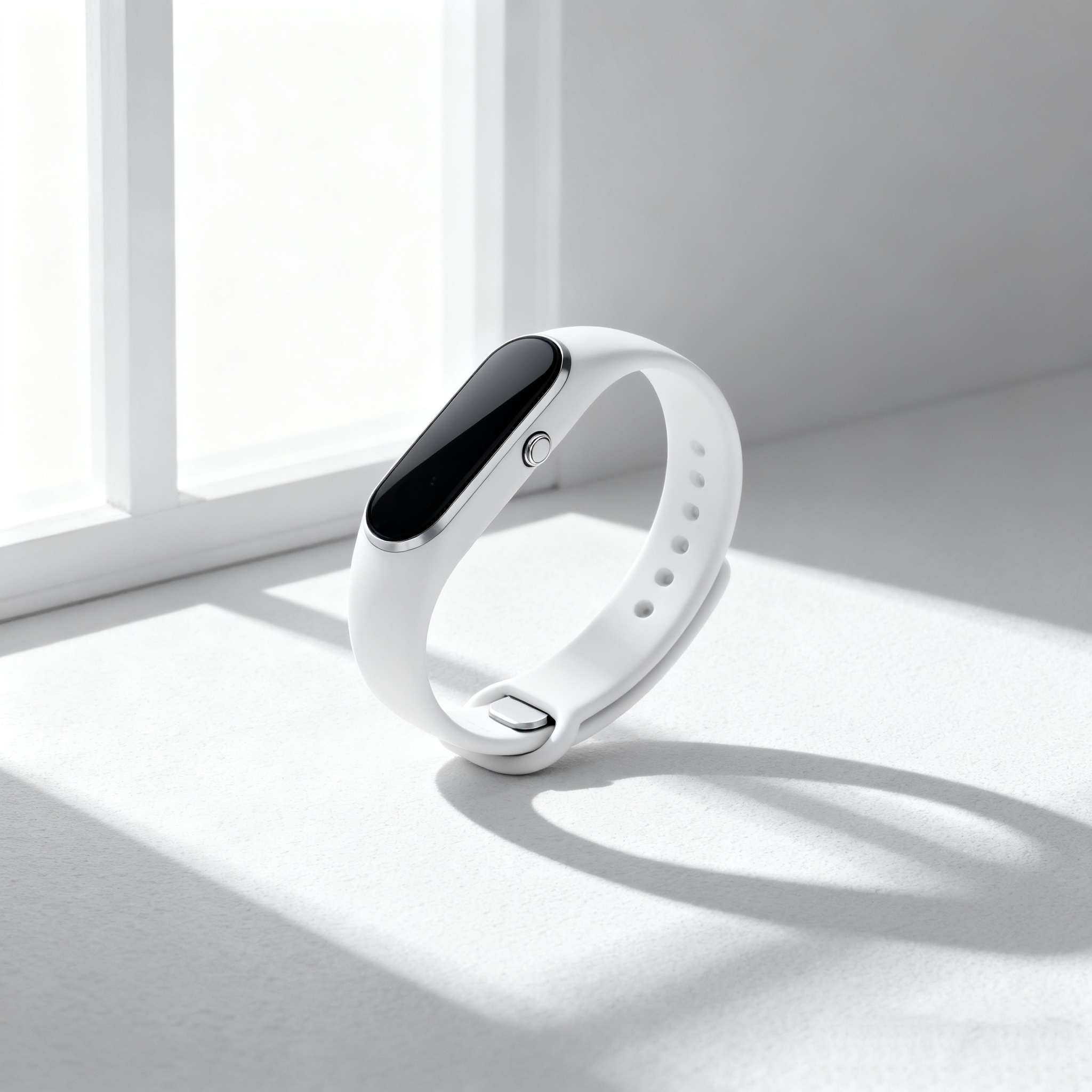 스마트 손목밴드 착용 이미지