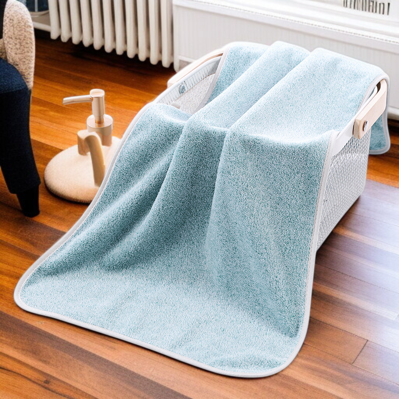 Miękki, chłonny i pogrubiony ręcznik do twarzy