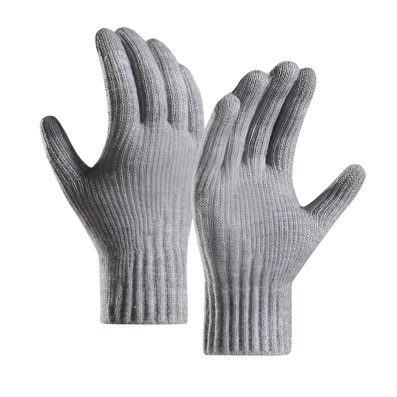 暖かいニット手袋