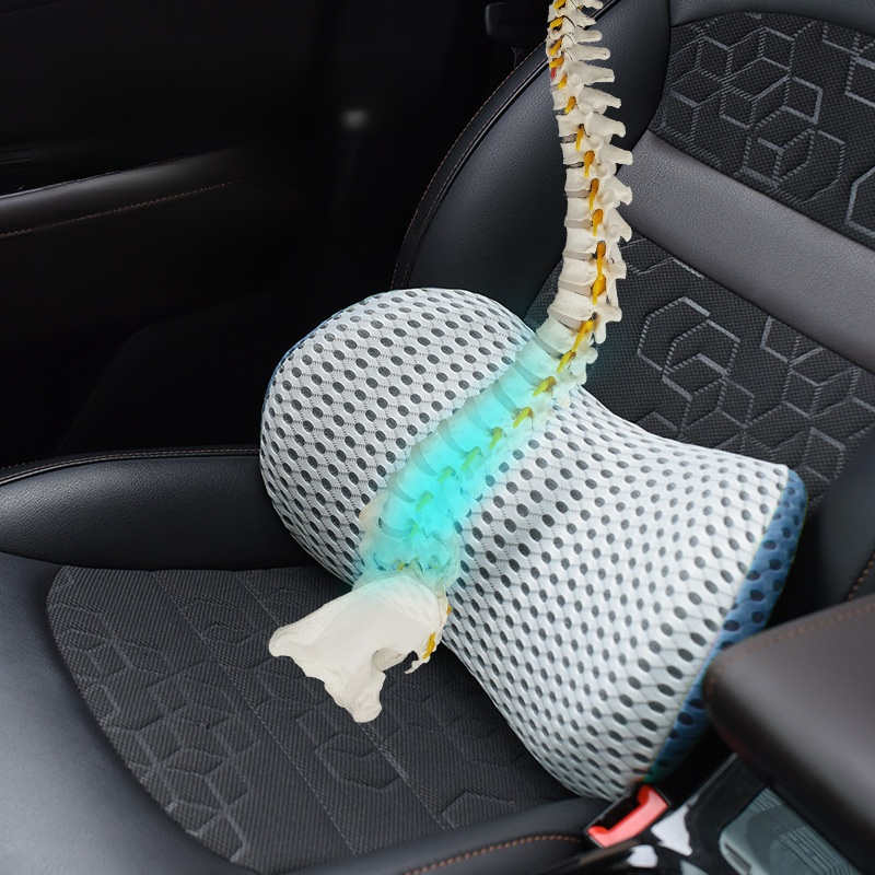 Multifunctional lumbar support cushion