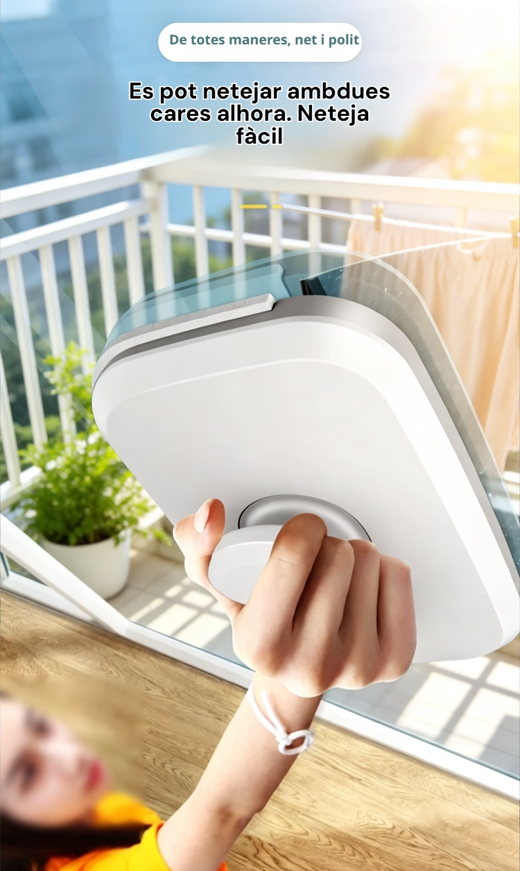 Limpiacristales magnético ajustable JN per a vidres gruixuts i prims