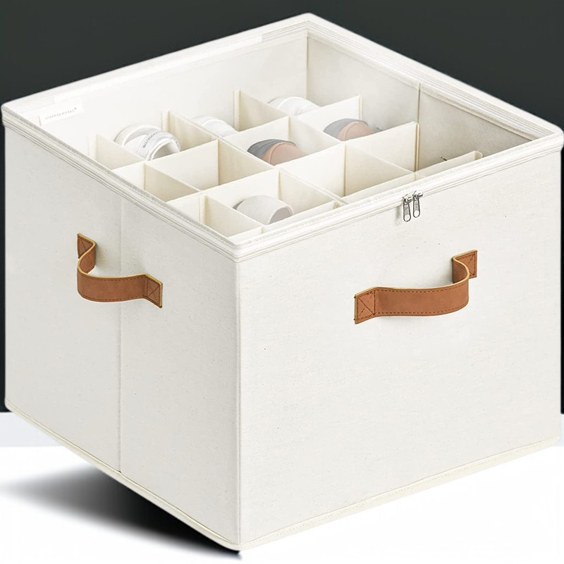 透明折りたたみ収納ボックス 靴箱 防塵靴箱 シューズ収納ボックス