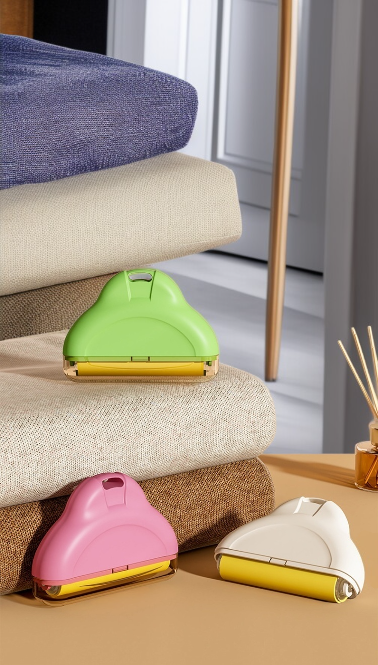 Easy application of hair removal stickers on legs