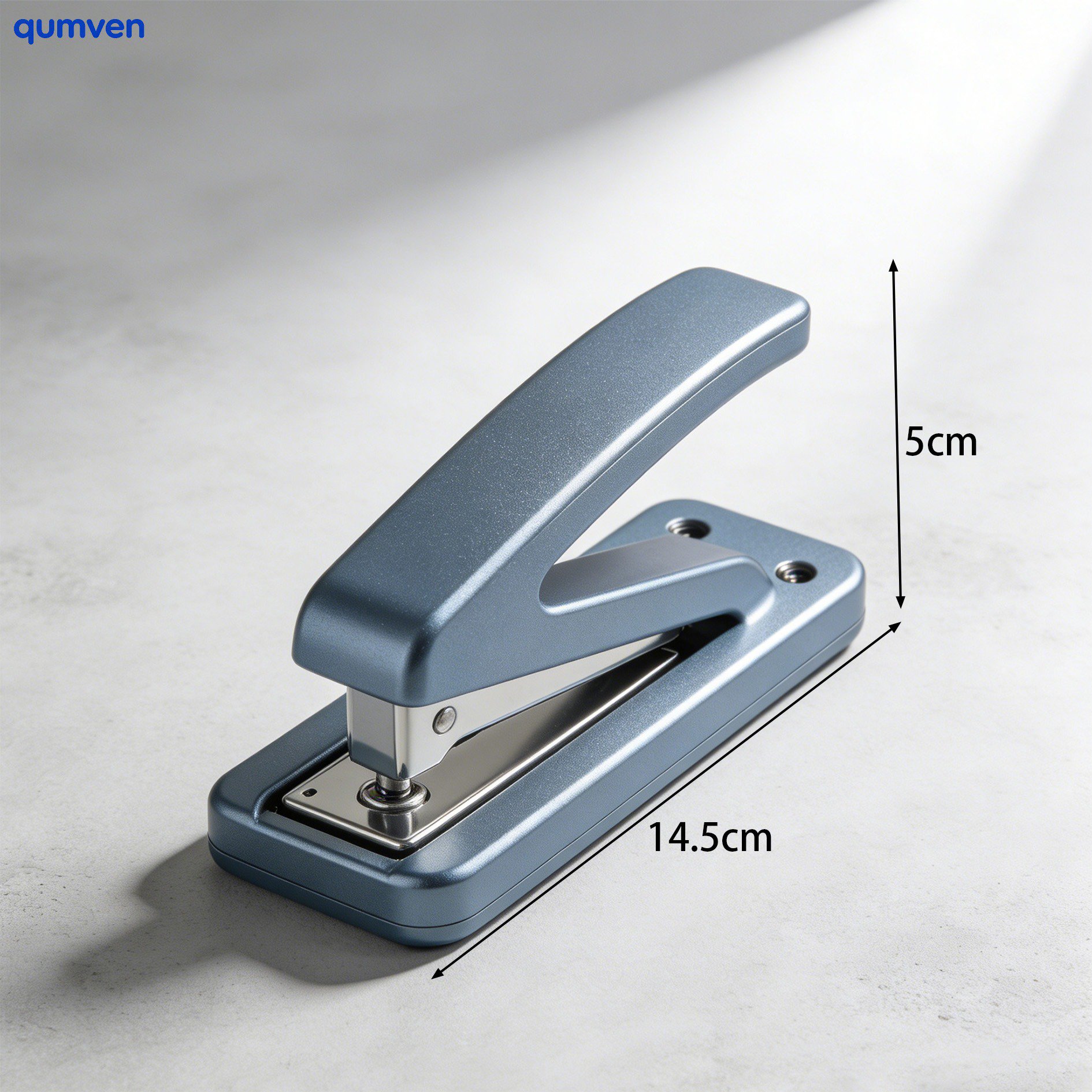 Multi-functional hole punch creating clean holes in documents