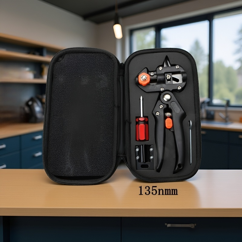 Cuchillo ergonómico para injertar árboles frutales