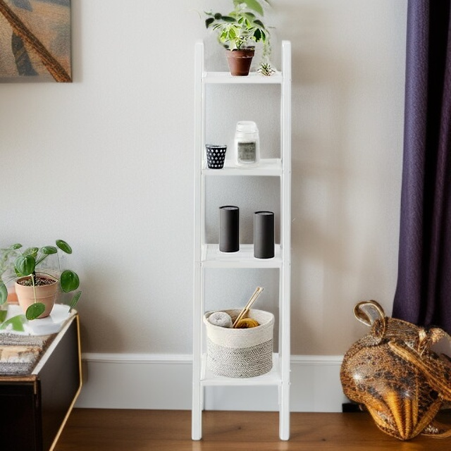 거실 바닥 사다리꼴 선반 