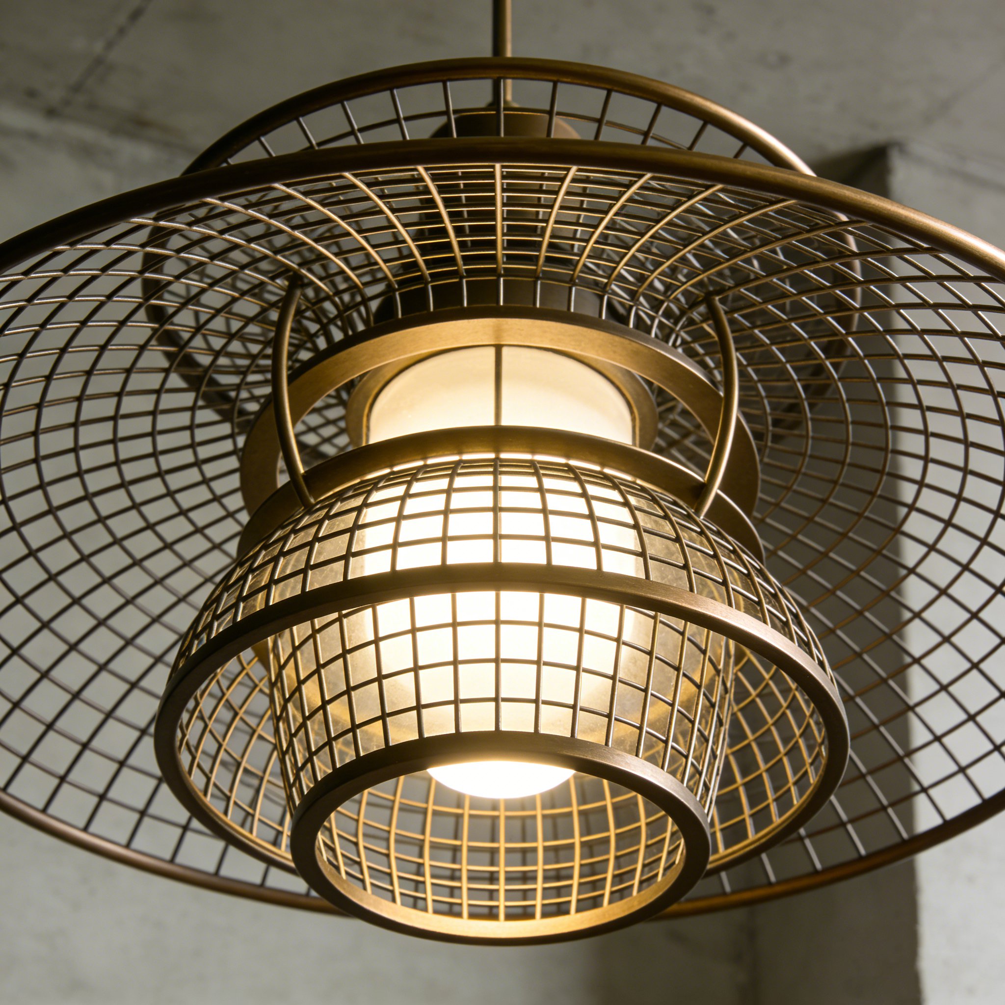 ヴィンテージ風レトロ吊り灯