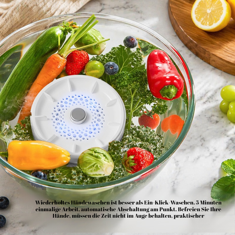 Haushalt praktische Gemüse- und Obstwaschmaschine Einfache Bedienung gesunde Ernährung