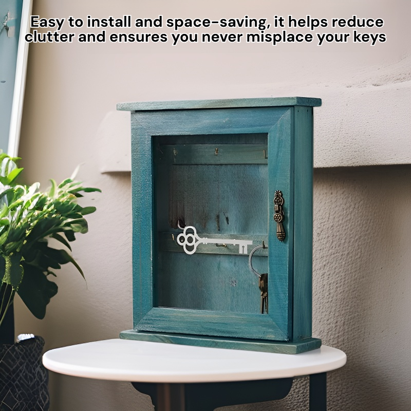 Stylish Entryway Key Organizer, Wall-Mounted Home Decor