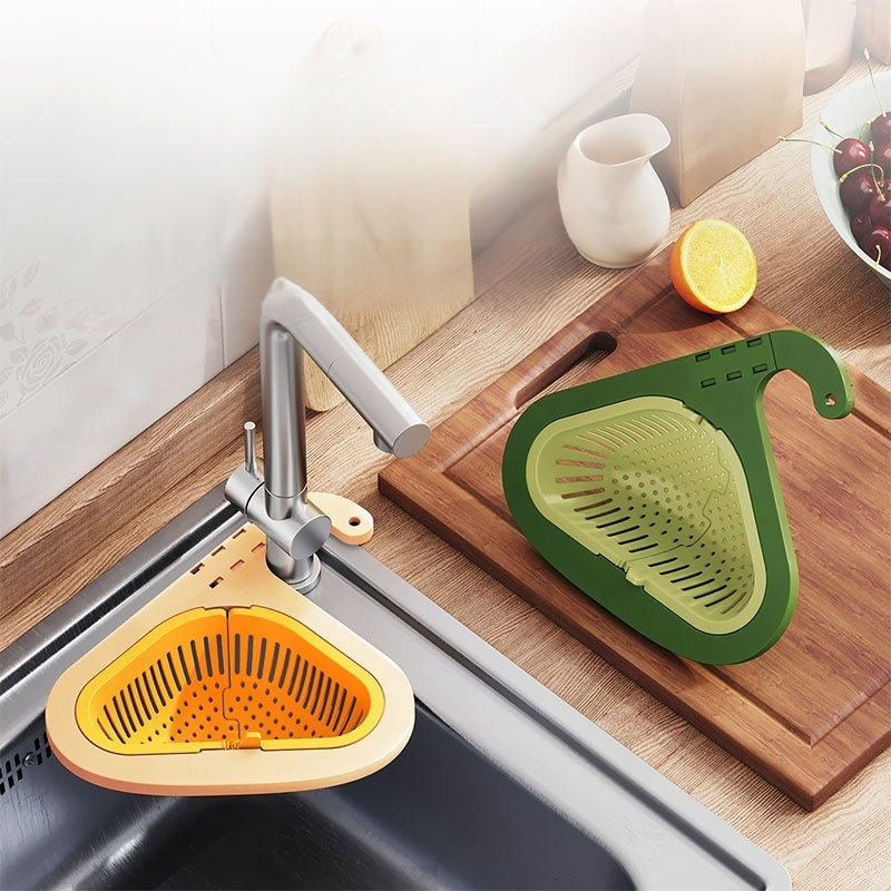 キッチンシンク用ハンギング水切りかご