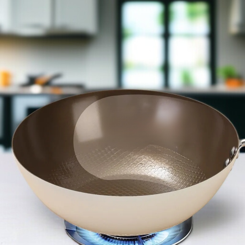 Mini sartén sin recubrimiento, antiadherente y duradera, para el hogar