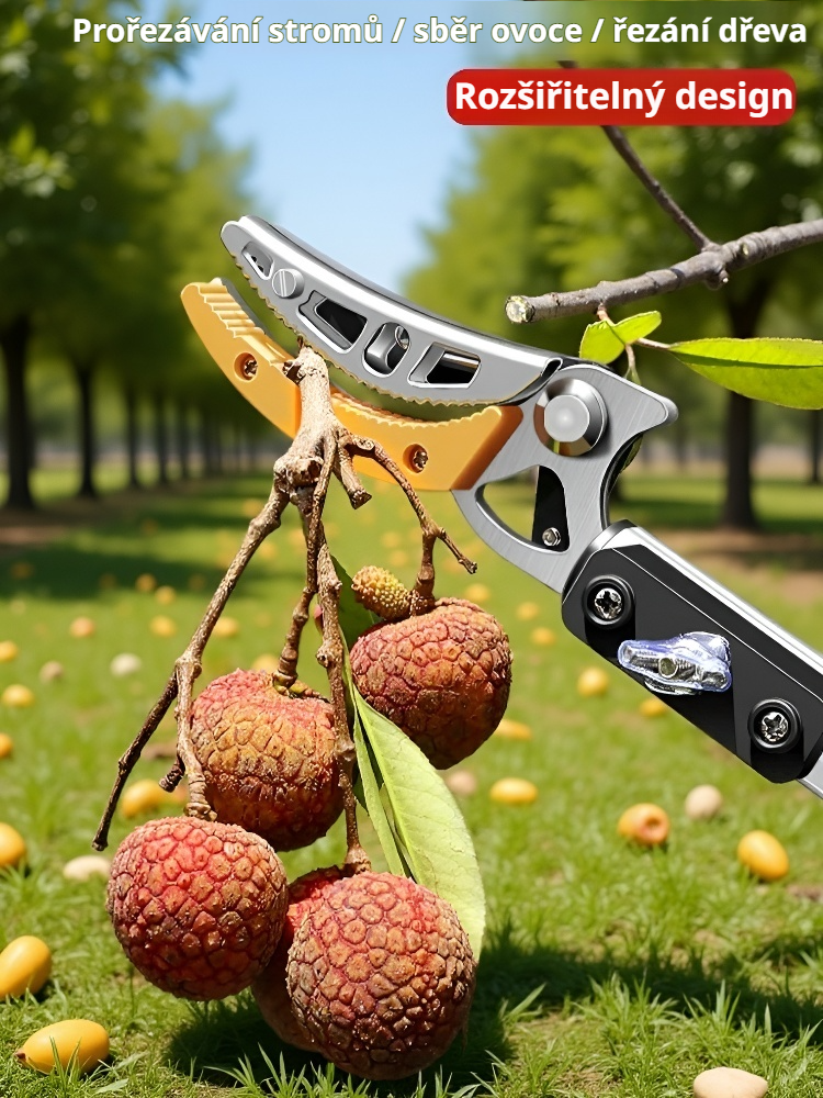Teleskopické vysokozdvižné nůžky na větve