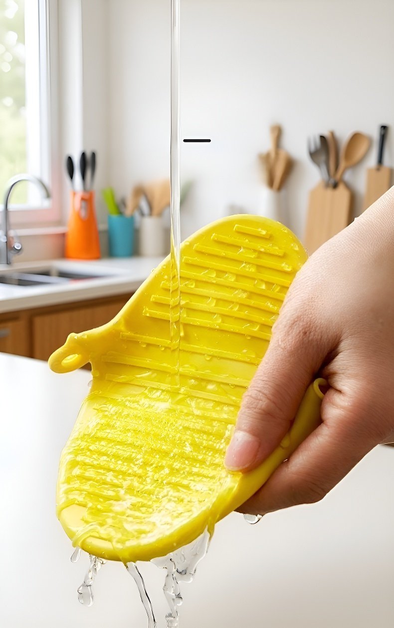 내구성이 뛰어난 실리콘 장갑 재질 확대 이미지