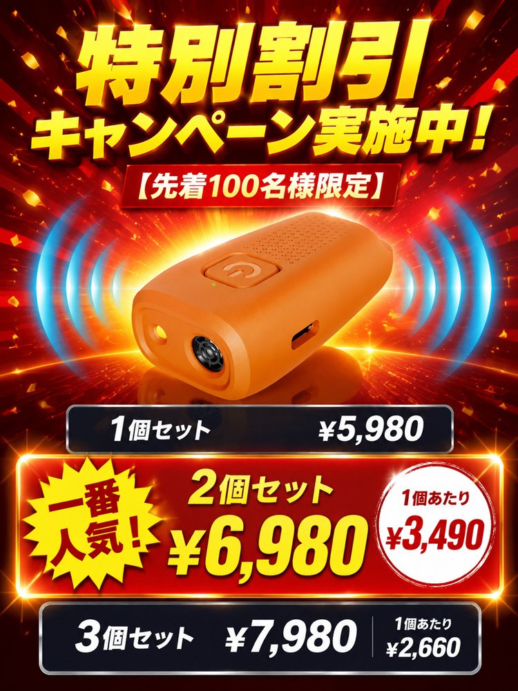 超音波式犬の無駄吠え防止器具 - detail 1