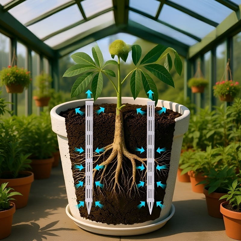 Przewód wentylacyjny do doniczki