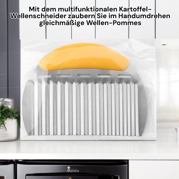 Multifunktionaler Kartoffel-Wellenschneider Pommes-Schneider
