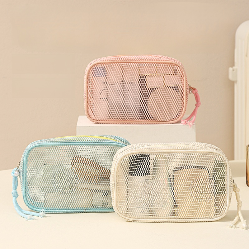 Fashionable Women travel bag organizer bag Adjustable straps Cotton Cosmetic storage Lightweight and