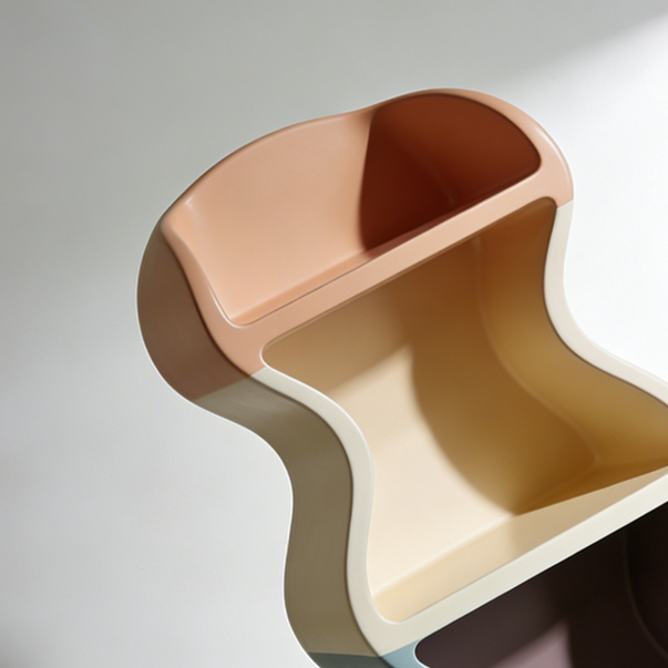 デスク上の本整理ラック