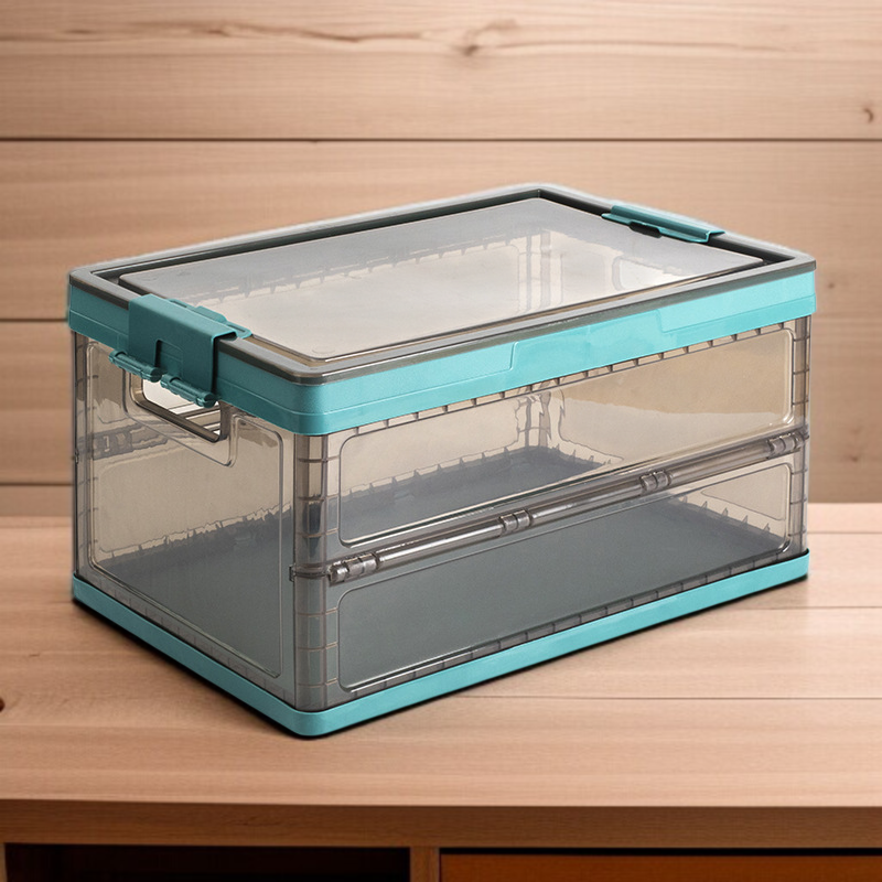 접이식 수납함 투명 정리함 수납함 의류 완구 서적 북 수납함