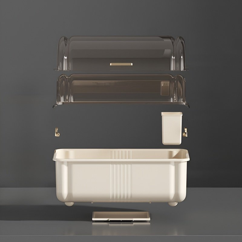 Kitchen Bowl and Plate Storage Box