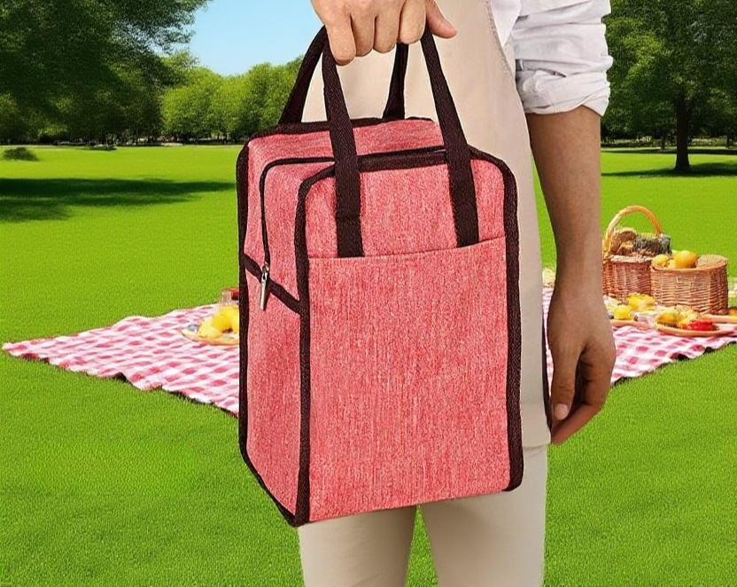 Tragbare Isolierung Essen Box Tasche von vorne