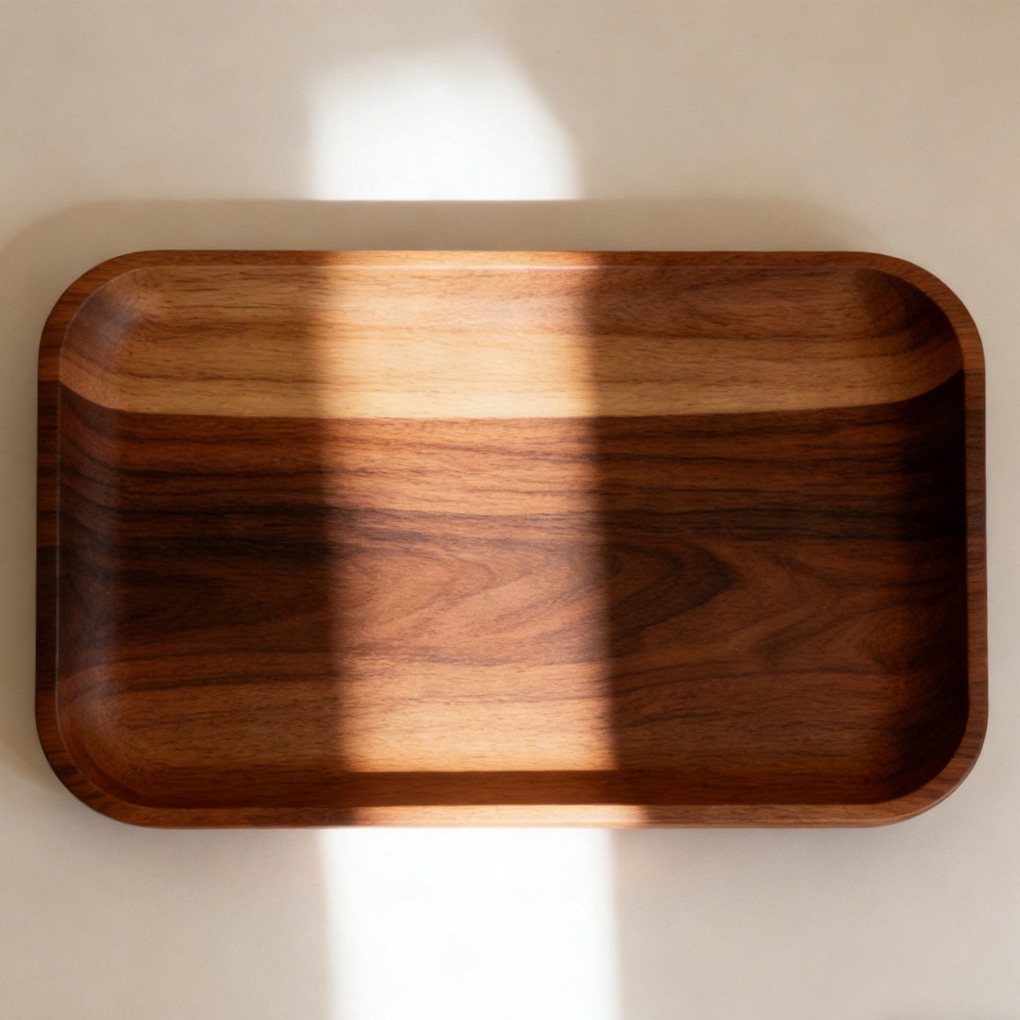 天然木製カトラリー収納トレイ（2点セット）