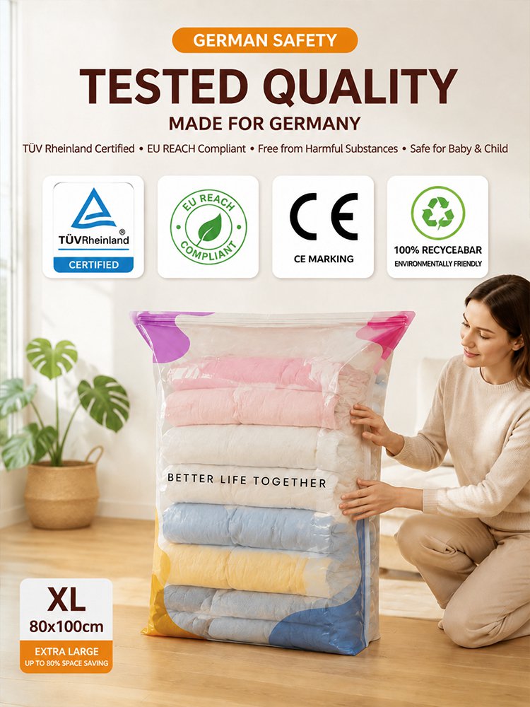 [Storage Black Technology] 3D Wrinkle-Resistant Vacuum Compression Storage Bag
