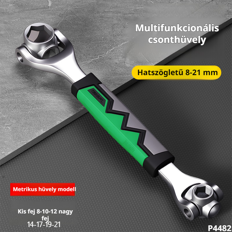 8 az 1-ben multifunkciós csillagcsontkulcs, tartós univerzális nagy keménységgel
