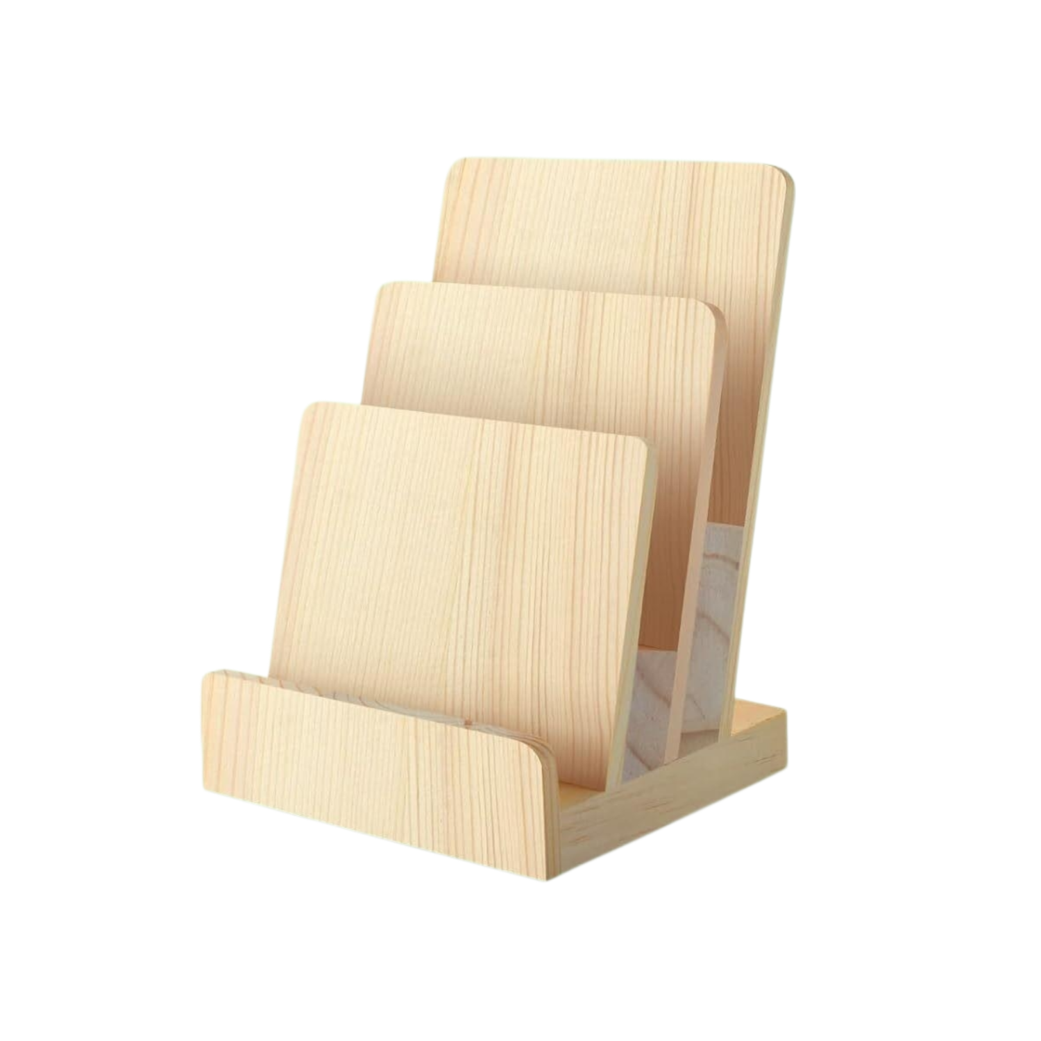 Wooden Menu & File Holder