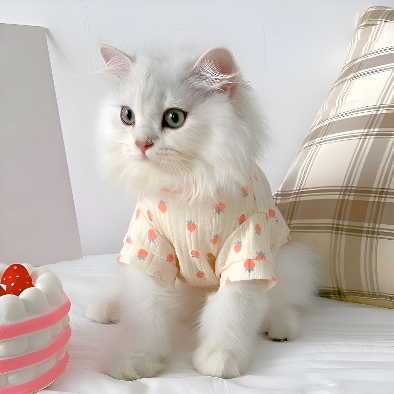 猫の抜け毛ガード服