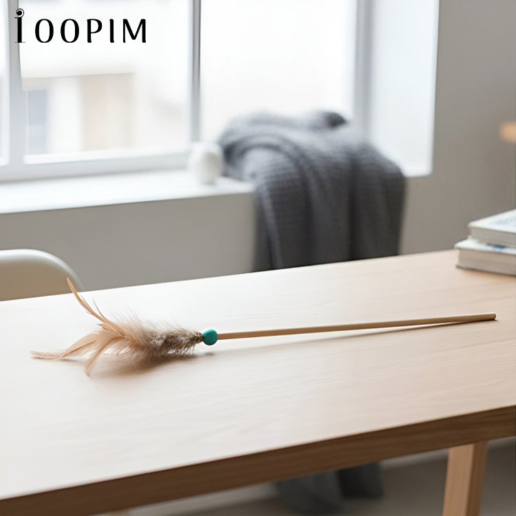 ของเล่นแมวขนนก (3 ชิ้น)