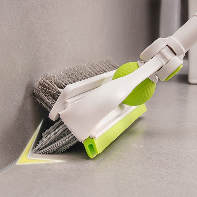 Silikon-Bodenbürste für Badezimmer, Fugen und Ecken